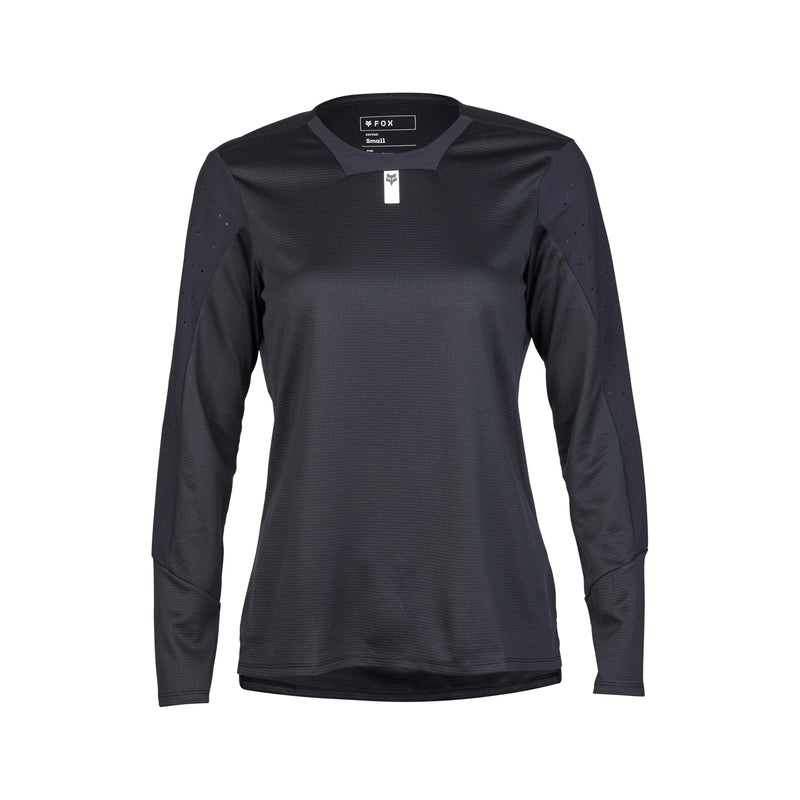 KOSZULKA ROWEROWA Z DŁUGIM RĘKAWEM JERSEY FOX LADY DEFEND BLACK