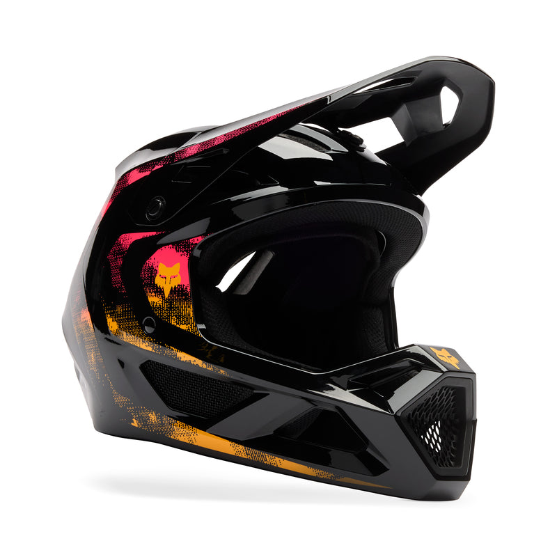 KASK ROWEROWY FOX RAMPAGE KAIROS TANGERINE