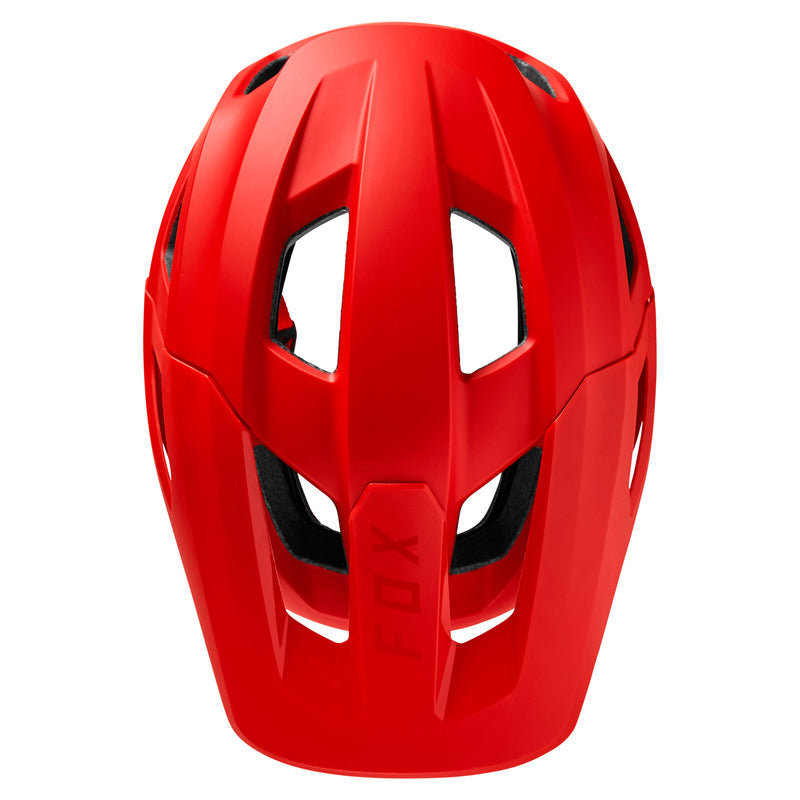 KASK ROWEROWY FOX MAINFRAME FLO RED